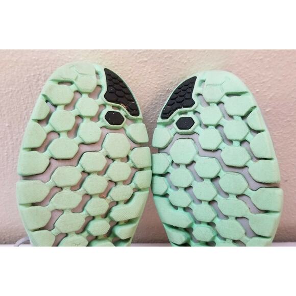 Nike Flex RN 2014 Gray Mango Green Glow Running Shoes 642767-007 Women’s Size 7 - Picture 9 of 10